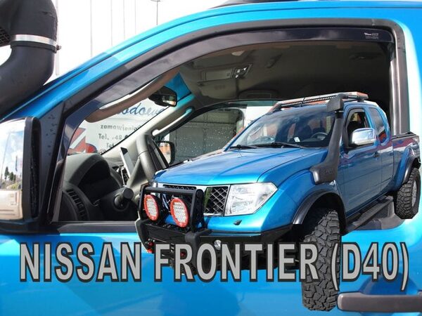 Ofuky oken - Nissan Frontier Pick up D40 r.v. 2005-2014, přední