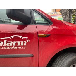 LED dynamické blinkry VW Caddy 2015- oranžové, kouřové
