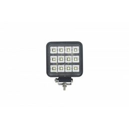 LED světlo (s vypínačem) na pracovní stroje 10-30V, 12x1W, ECE R10