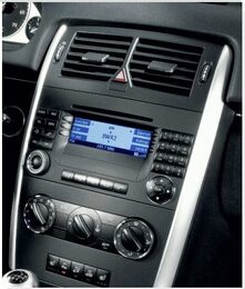 Redukce pro 9" autorádio VW Crafter, Mercedes "A""B" 2005-, Sprinter