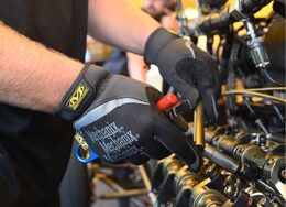 Rukavice Mechanix FastFit černé, Velikost XL