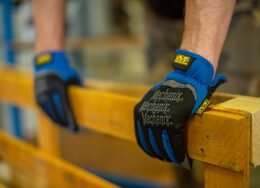 Rukavice Mechanix FastFit modré, Velikost S