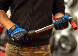 Rukavice Mechanix FastFit modré, Velikost S
