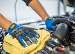 Rukavice Mechanix FastFit modré, Velikost S