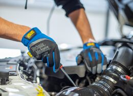 Rukavice Mechanix FastFit modré, Velikost S