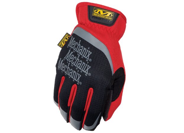 Rukavice Mechanix FastFit červené, Velikost XL