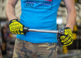 Rukavice Mechanix The Original žluté, Velikost M