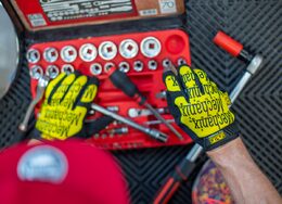 Rukavice Mechanix The Original žluté, Velikost M
