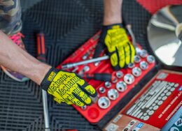 Rukavice Mechanix The Original žluté, Velikost M