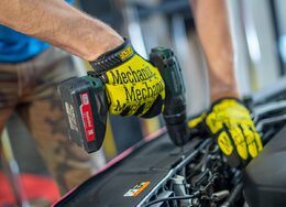 Rukavice Mechanix The Original žluté, Velikost M