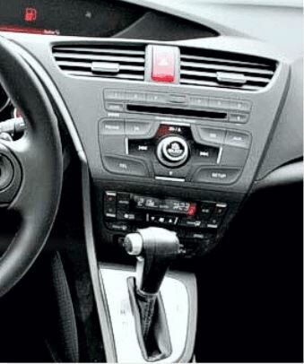 2DIN redukce pro HONDA Civic 2012-2017