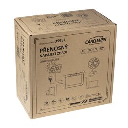 Multifunkční nabíjecí stanice - powerbanka, Li-Ion 24.000mAh / 88,8Wh, AC-80W