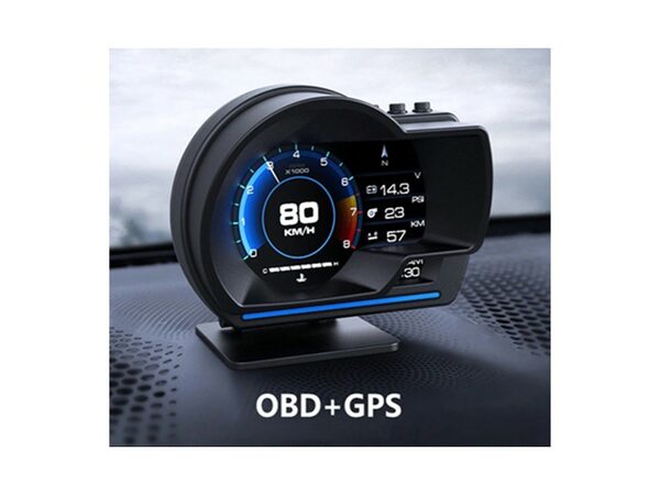 Palubní DISPLEJ SPORT LCD, OBDII, FULL + GPS