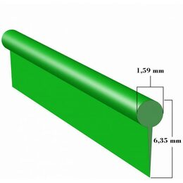 Dekorační proužek do interiéru 5m zelený