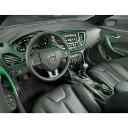 Dekorační proužek do interiéru 5m zelený