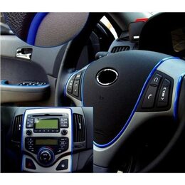 Dekorační proužek do interiéru 5m modrý