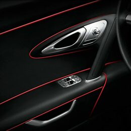 Dekorační proužek do interiéru 5m červený