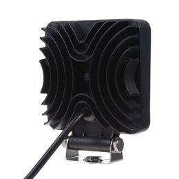 LED světlo hranaté, bílá + oranžová, 38x3W, ECE R10