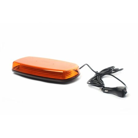 LED světelná oranžová rampa homologovaná 305x158 R10 R65 magnet, 12/24V
