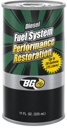 Aditivum diesel BG PD15 Diesel Fuel System Performance Restoration 325 ml (dekarbonizace)
