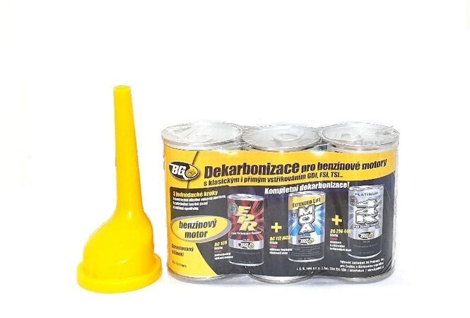 Kompletní sada BG 6577 KIT dekarbonizace GDi,TSi,FSi,TFSi, THP 3x325 ml (benzin)