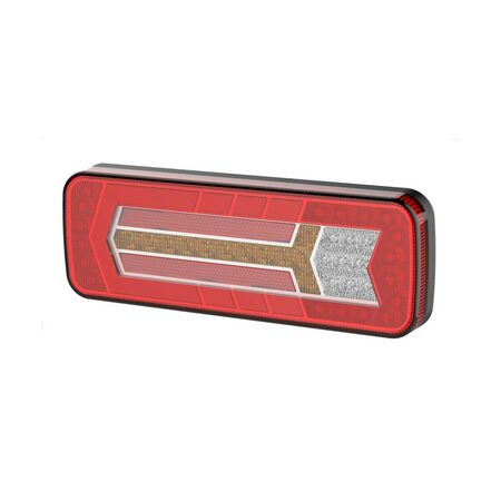 LED zadní světlo, dynamická směrovka, 12/24V - 284x100x37,8mm