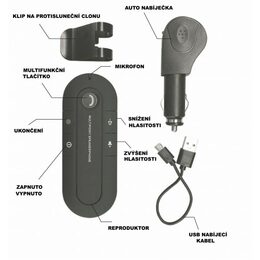 Hands free bluetooth souprava do auta UNI