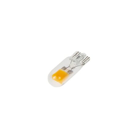 COB LED T10 teplá bílá, 12V, celosklo