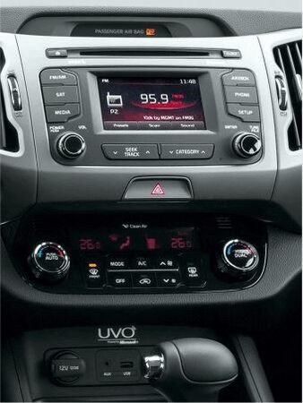Redukce pro 9" autorádio Kia Sportage III 08/2010-