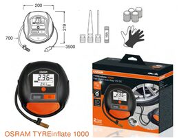 Kompresor Osram TYREinflate 1000 digitální 12V