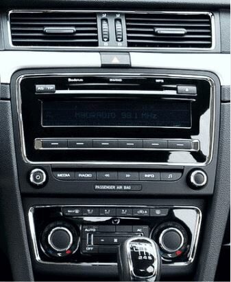 Redukce pro 10" autorádio Škoda Superb II