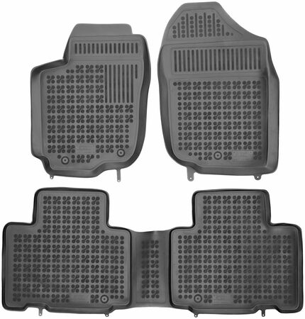 Gumové koberce 28mm TOYOTA RAV IV r.v. 2013-2018 (i hybrid)