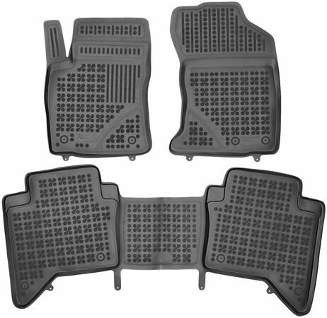 Gumové koberce 28mm TOYOTA Hilux r.v. 2015->