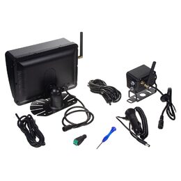SET bezdrátový digitální kamerový systém s monitorem 7" AHD, voděodolný