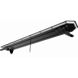 Pracovní LED oranžová rampa Slim homologovaná 1235 mm R10 R65