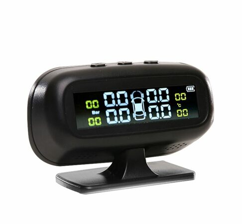 TPMS kontrola tlaku v pneumatice 4 externí čidla / solární napájení