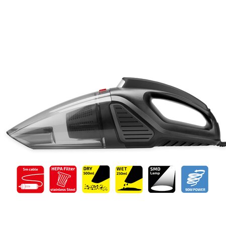 Vysavač do auta HEYNER PREMIUM 12V 90W