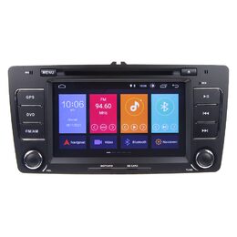 Autorádio pro Škoda Octavia II, Yeti s 7" LCD, Android 11.0, WI-FI, GPS, Carplay, Bluetoot