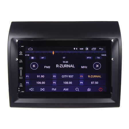 Autorádio pro FIAT/CITROEN/PEUGEOT s 7" LCD, Android, WI-FI, GPS, Carplay, Bluetooth, 3xUS
