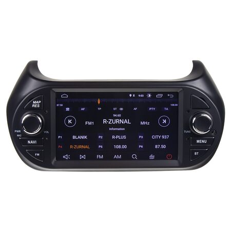 Autorádio pro FIAT/CITROEN/PEUGEOT s 7" LCD, Android 10.0, WI-FI, GPS, Mirror link, Blueto