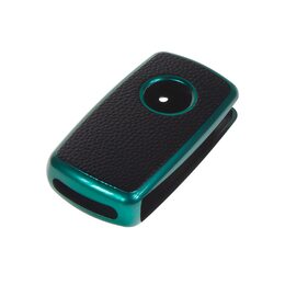 TPU obal pro klíč Škoda, VW, Seat, zelený