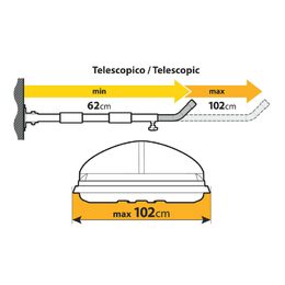 Držák střešního boxu plochý NORDRIVE T2 TOP - 2ks