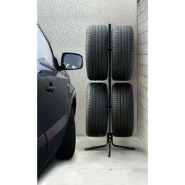 Stojan na pneumatiky 13-17" LAMPA - boční
