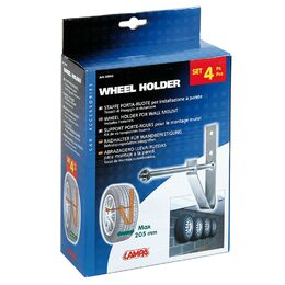 Držák na pneumatiky nerez LAMPA - 4ks