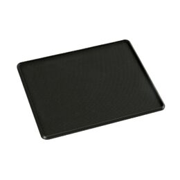 Protiskluzová silikonová podložka LAMPA 16  x 13 cm černá