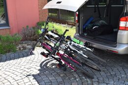 Nosič kol TMK REFLEX na tažné zařízení - SPZ a DOPRAVA ZDARMA!