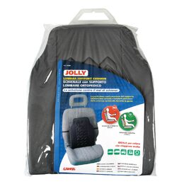 Bederní opěrka do auta JOLLY černá nebo šedá LAMPA