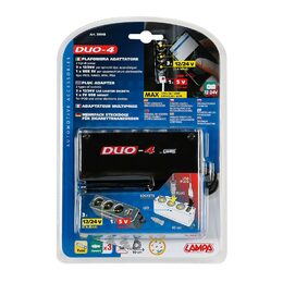 CL roztrojka s USB 12/24V LAMPA
