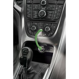 Lampička do auta LED 12/24V + USB nabíječka 1000mA LAMPA