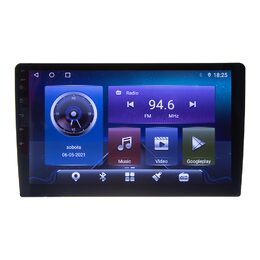 Autorádio s 10,1" LCD, OS Android, WI-FI, GPS, apple carplay / android auto, Bluetooth, 2x